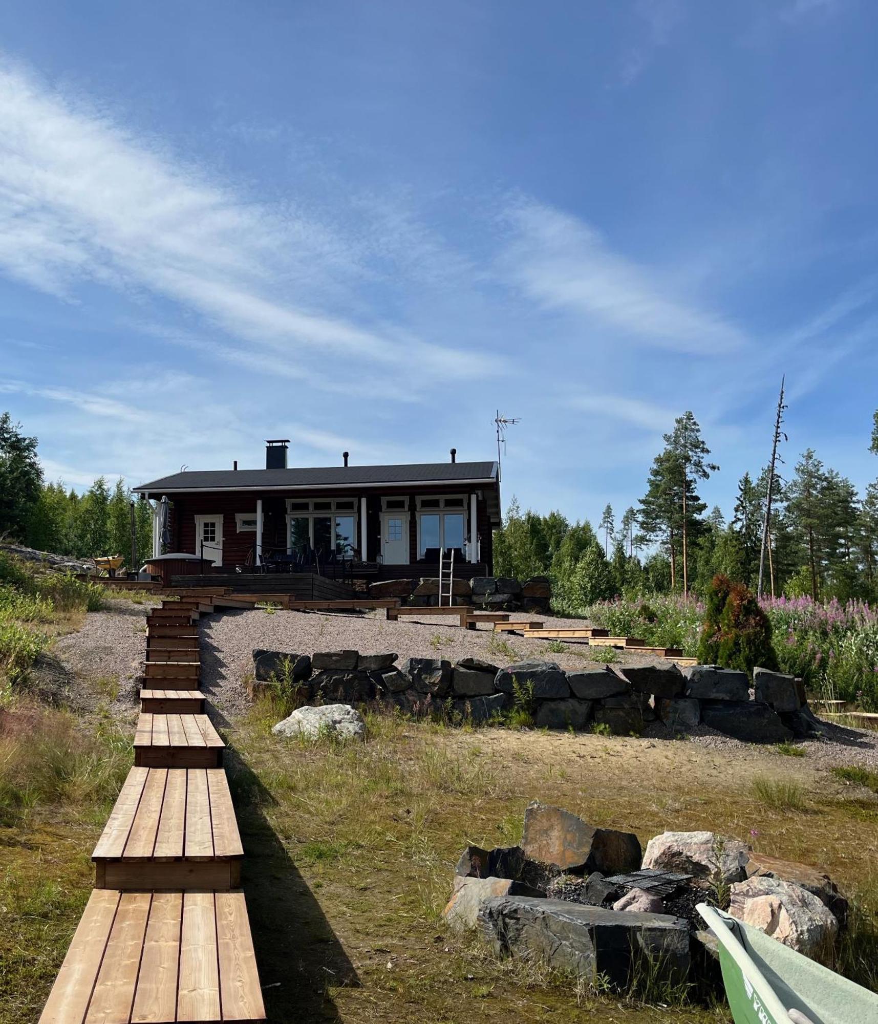 Luxury Villa Rahavaara 约恩苏 外观 照片